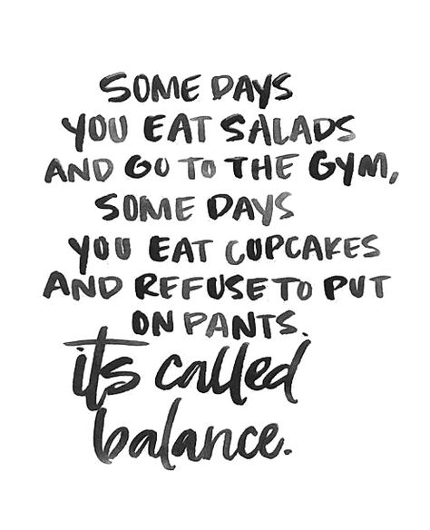 Soms eet je salades.