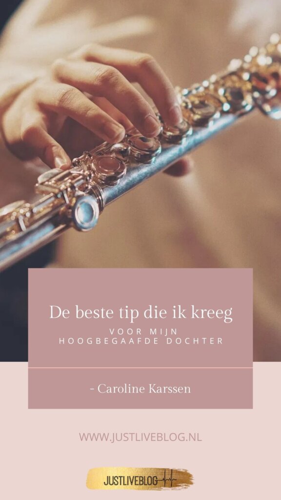 Pinterest afbeelding. uitleg over de blog van Caroline die gaat over hoogbegaafdheid / hoogbegaafd zijn.